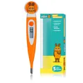 Produktbild: DieMaus Digitales Fieberthermometer Kinder flexible Spitze 10s Messzeit Fieberalarm Speicher wasserdicht CE zertifiziert