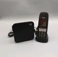 Produktbild: Gigaset E630 Schwarz schnurloses Telefon Basisstation ✅ Neue Akkus