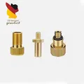 Produktbild: Set 3x Ventiladapter Fahrrad Ventil Adapter Dunlop Schrader Autoventil SV AV DV