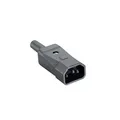 Produktbild: Bachmann 915.171 Kaltgerätestecker Typ 749 70°C Kunststoff schwarz