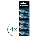 Produktbild: 4x Camelion Lithium Knopfzelle CR1216 / 3V / 5er Blister