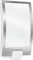Produktbild: Steinel Sensor-Außenleuchte L 22 S | Wandlampe mit Bewegungsmelder | Edelstahl | IP44 | E27 | silber