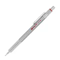 Produktbild: rOtring 600 Druckbleistift | 0,5 mm | Silber | Ergonomisches Vollmetallgehäuse