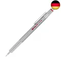 Produktbild: rOtring 600 Druckbleistift | 0,5 mm | Silber | Ergonomisches Vollmetallgehäuse