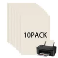 Produktbild: 10 Stück Wasserdichtes Bedruckbares klebefolie Transparentes VinylAufkleberpa...