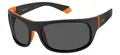 Produktbild: Polaroid PLD 2125/S BLACK ORANGE/GREY 66/18/125 Herren Sonnenbrillen