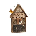 Produktbild: Insektenhotel 50 cm groß Bienenhotel Schmetterlingshaus 1,5 kg Holz Nistkasten