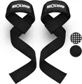 Produktbild: NEOLYMP Zughilfe Krafttraining - Optimale Unterarm-Entlastung - Lifting Straps (Set, Griffhilfen Kraftsport - Fitness Zubehör & Gym Zubehör - Zughilfen), Zughilfen Krafttraining - Ideal für Kreuzheben, Klimmzüge - Wrist Wrap