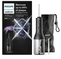 Produktbild: Philips Sonicare kabelloser Power Flosser 3000 Munddusche, Wasser-Flosser für Zähne, Zahnfleisch und Zahnpflege, in schwarz (Modell HX3826/33)
