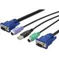 Produktbild: DIGITUS KVM Kabel PS/2 für KVM Konsolen 1,8m