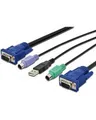 Produktbild: DIGITUS Tastatur/Video/Maus KVM-Kabel (DS-19231)