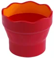 Produktbild: FABER-CASTELL Wasserbecher CLIC & GO, rot