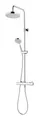 Produktbild: Schulte ExpressPlus 72H DuschMaster Rain III Modern mit Thermostat, Kopfbrause rund - chrom - EP969260 02