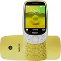 Produktbild: Nokia 3210 Gold Handy 4G Eine Legende der Telefonie in moderner Version, großes 2,4 Zoll Display, Bequeme Tastatur, 2 MP Kamera, FM-Radio, Taschenlampe, Bluetooth