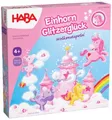 Produktbild: HABA Kinderspiel Wettlaufspiel Einhorn Glitzerglück Wolkenstapelei 2012232001