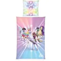 Produktbild: Herding Bettwäsche Unicorn Academy, 4428601050, Renforcé, Kissenbezug 80x80 cm und ein Bettbezug 135x200 cm