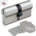 Produktbild: BASI Schließzylinder V50, Verschiedenschließend, diverse Längen, (Packung, 1-St), Kurzzylinder 27/35 mm, Not- und Gefahrenfunktion, 3 Schlüssel Kurzzylinder N+G - 27/35 mm