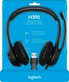 Produktbild: Logitech H390 USB Stereo mit Mikrofon schwarz 981-000406 Headset
