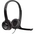 Produktbild: Logitech H390 USB Headset Schwarz Ohraufliegende Kopfhörer On-Ear kabelgebunden Kopfhörer