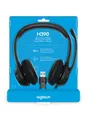 Produktbild: Logitech USB Headset H390 + Mikrofon schwarz PC-Headset