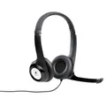 Produktbild: Logitech 981-000406 USB-Headset schwarz