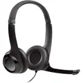 Produktbild: Logitech H390 USB Headset Schwarz Ohraufliegende Kopfhörer On-Ear kabelgebunden