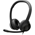 Produktbild: Logitech USB Headset H390, schwarz