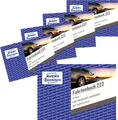 Produktbild: Avery Zweckform 222-5 Fahrtenbuch für PKW, A6 quer, 56 Blatt, 4er Pack + 1 gratis 162452