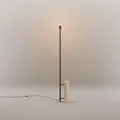 Produktbild: s.luce Velo Stehleuchte Travertin-Stein 180cm Schwarz