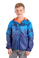 Produktbild: Killtec Jungen Lyse Bys Jcktb Funktionsjacke Regenjacke mit Kapuze packbar, neon blue, 176 EU