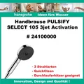 Produktbild: Hansgrohe Duschbrause Handbrause PULSIFY SELECT 105 3jet Activation Antikalk