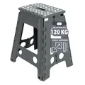 Produktbild: ZOLLNER Klapphocker 100% Kunststoff, 29x22x45 cm, anthrazit/weiß