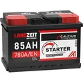 Produktbild: LANGZEIT Autobatterie 85Ah 12V 780AEN Starterbatterie +30% mehr Leistung ersetzt Batterie 74Ah 72Ah 75Ah 77Ah 80Ah