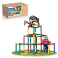 Produktbild: Quadro Kletterpyramide – modulares Klettergerüst für Kinder, 237 Teile, ab 12 Monaten, Indoor/Outdoor, UV-stabil, Made in Germany