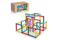 Produktbild: QUADRO Klettergerüst Kletterpyramide, (Montessori-inspiriertes Set, 237-St., 16 Modellideen für optimale motorische Entwicklung), Modulares Stecksystem, ab 12 Monaten, Made in Germany, UV-stabil