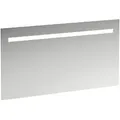 Produktbild: LAUFEN Leelo Spiegel mit integrierter horizontaler LED-Beleuchtung, Aluminiumrahmen, 1300 mm, Version für externen Lichtschalter, H4476819501441
