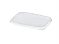 Produktbild: 1000 Deckel für Verpackungsbecher eckig 8,1 x 10,8 cm transparent PP