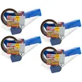 Produktbild: Tesa Paketbandabroller STARTER SET Packband Abroller 4 Handgerät + 4 Rollen