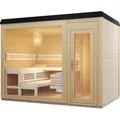 Produktbild: Infraworld Gartensauna CASA 2 Außensauna Massiv mit Vorraum 215,6 x 328,6 cm