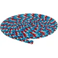 Produktbild: Gymnastik Springseil Sprungseil Hüpfseil Seilspringen Springschnur Rope Skipping, 300 cm, Blau-Weiß-Rot
