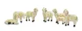 Produktbild: Riffelmacher Krippenzubehör Schafe 2-3 cm 6 Stück  Krippenfiguren