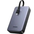 Produktbild: Ugreen Power Bank 20000mAh 22.5W with Integrated USB-C Cable Powerbank - 20000 mAh (20000 mAh, 22.50 W) (45762-UG)