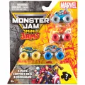 Produktbild: Monster Jam Spielzeugfahrzeug Truck Mini Jams Marvel 5 Stück