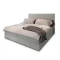 Produktbild: MASSENO Boxbett mit Bettkasten  ¦ grau ¦ Maße (cm): B: 180 H: 98