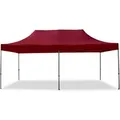 Produktbild: 3x6 M Faltpavillon, Premium Stahl 40mm, Rot