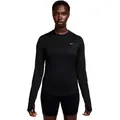 Produktbild: Nike Damen Swift Dri-Fit UV Langarm Crewshirt schwarz
