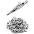 Produktbild: Krokodilklemmen Metall Elektrische Testklemmen Labor Zubehör 50mm Set 50 Pcs