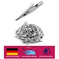 Produktbild: 50 Stück Metall Krokodilklemmen - Hochwertige Abgreifklemmen für Elektroarbeiten