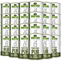Produktbild: Schecker Nassfutter - Kaninchen PUR - 24 x 410 g - getreidefrei - auch für empfindliche bis sehr empfindliche Hunde