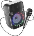 Produktbild: Music Sound Karaoke, 5 W, Kabellos, 10 m, Mikro-USB, Tragbarer Stereo-Lautsprecher, Schwarz